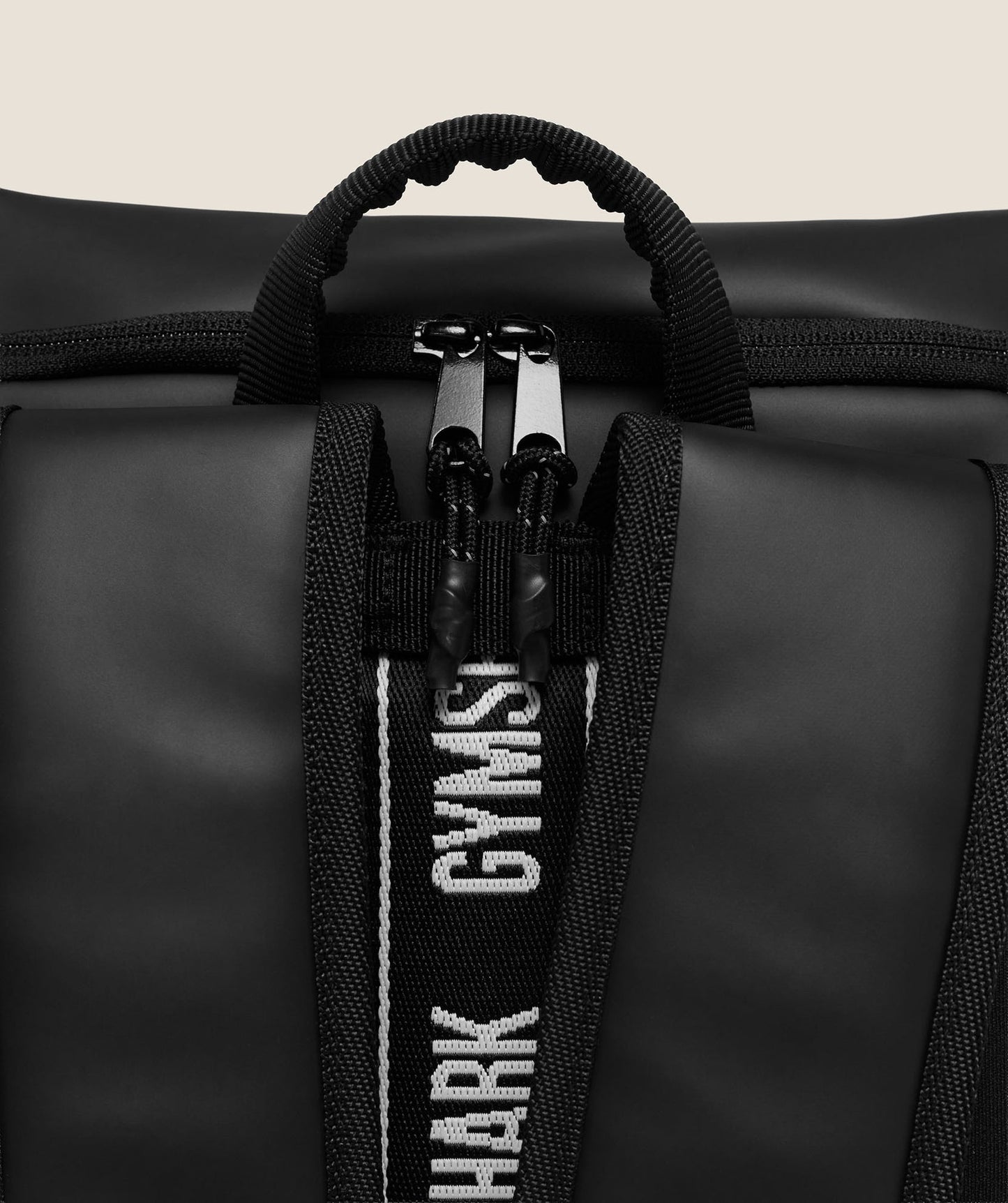 GSA-0040 Small Sleek Backpack - Black