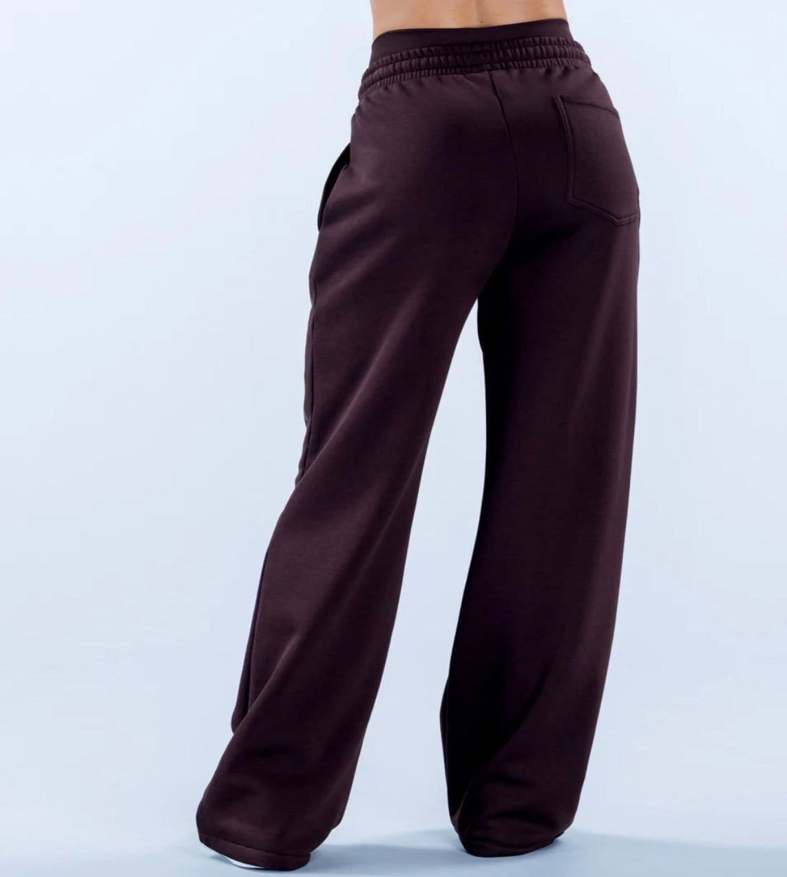 Signature Wide Leg Jogger Espresso