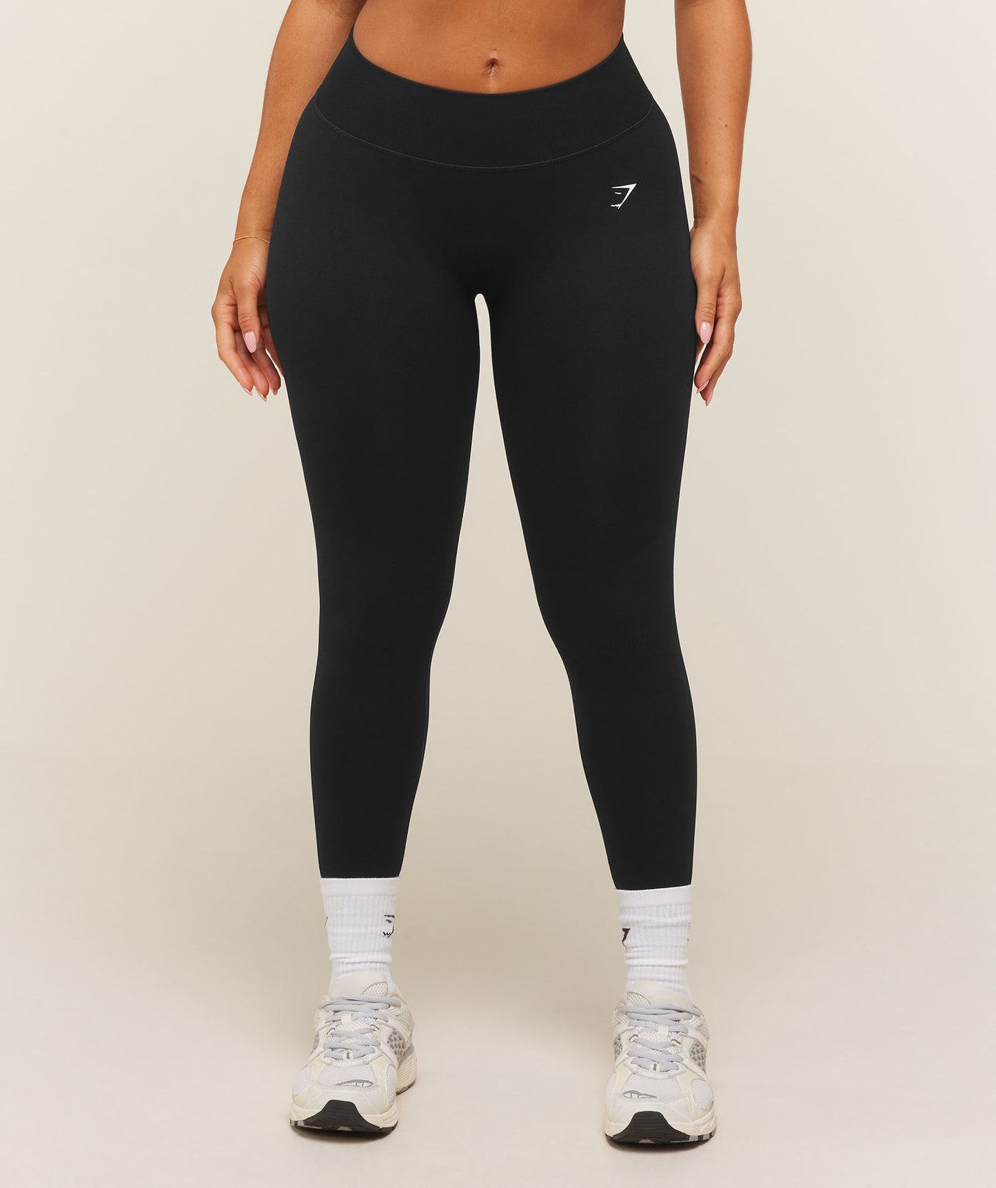 GSA-0146 Lift Seamless 2.0 Mid-Rise Leggings - Black