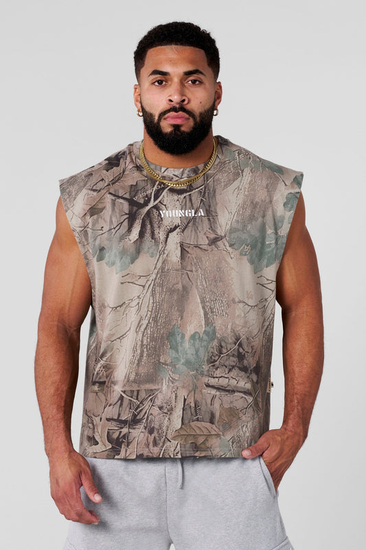 3067 - Tree Camo Collection - Cut Offs - Beige Tree Camo