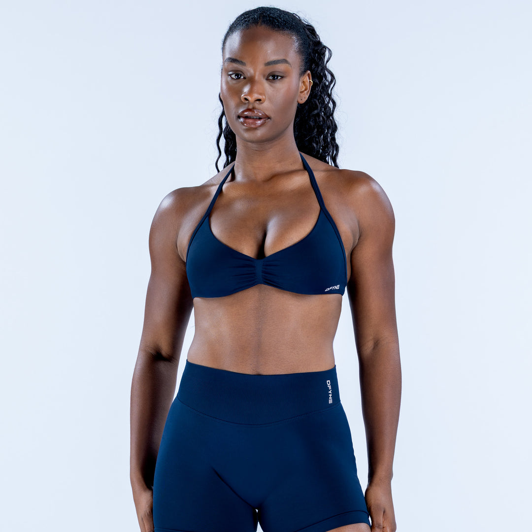 Impact Strappy Bra | Ink