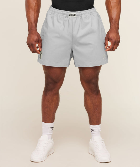 GS-0024 Pumper Shorts 5" - Stratus Grey