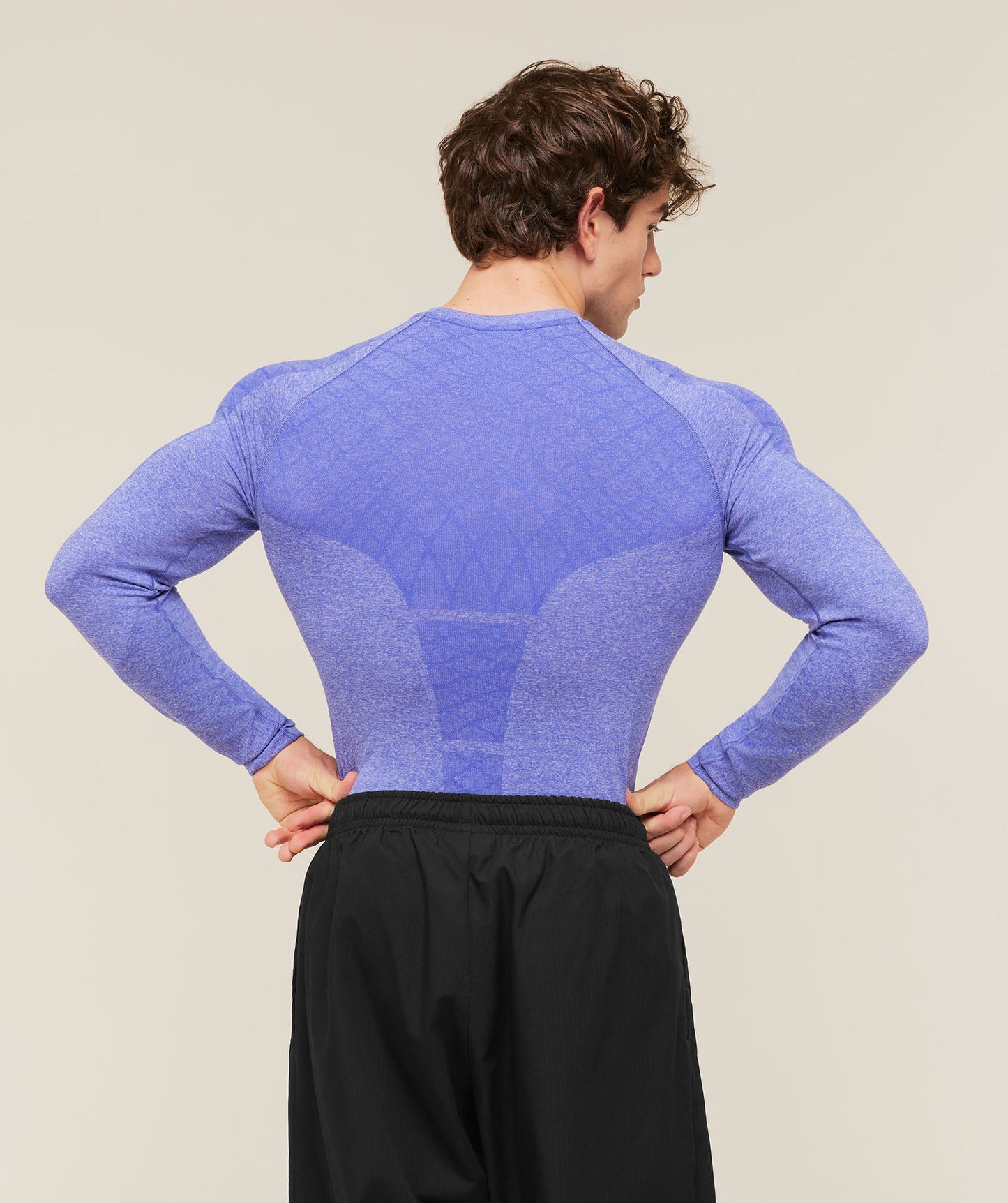 GS-0137 Devant Seamless Long Sleeve T-Shirt - Amethyst