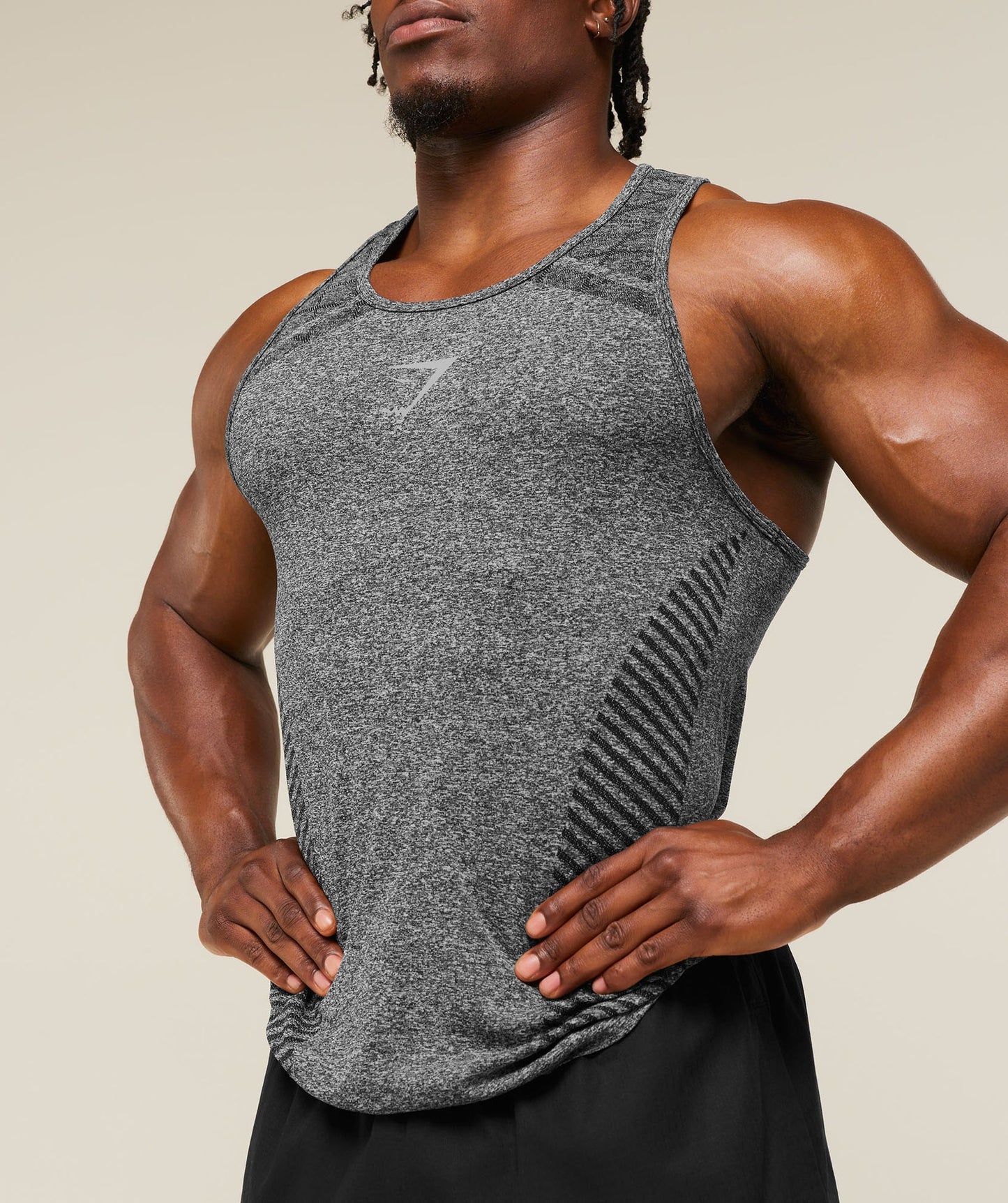 GS-0139 - Devant Seamless Tank - Black