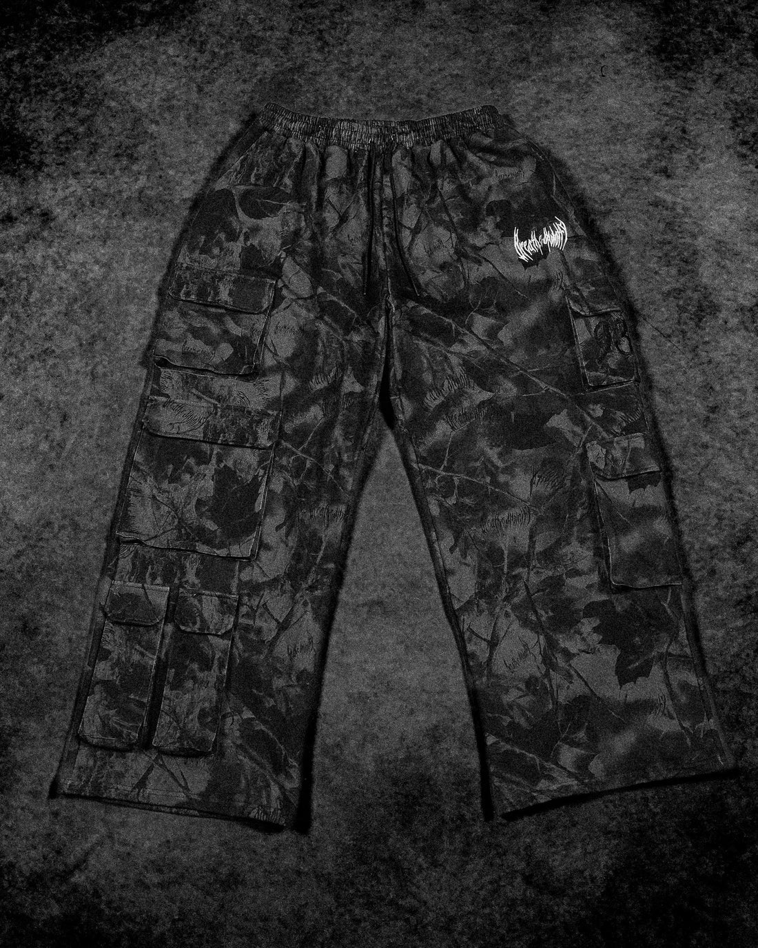 BD-0105 Camo Oversized Luxury Cargos [SPECTRE CAMO]