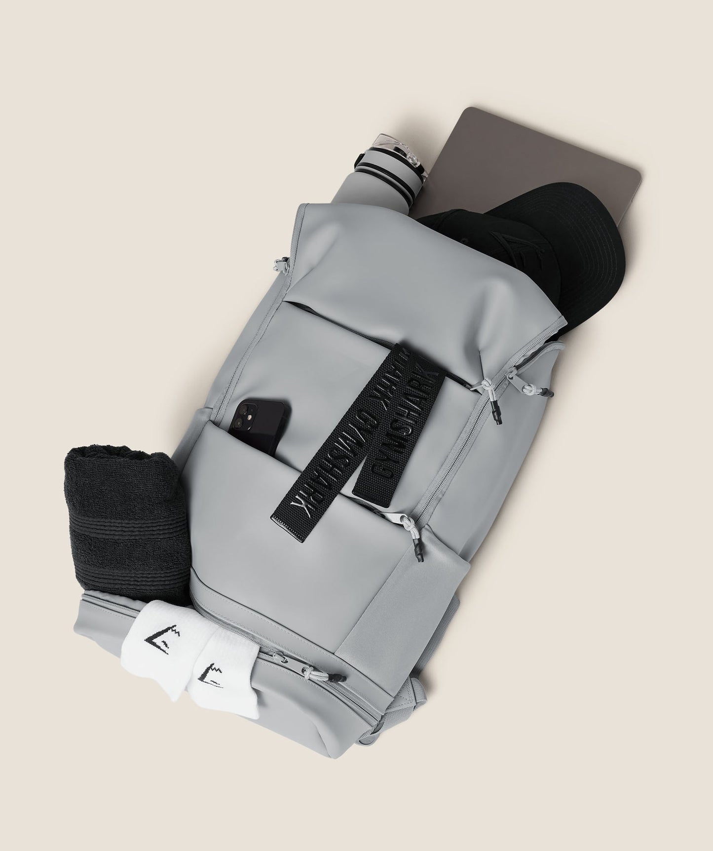 GSA-0005 Sleek Backpack - Denim Grey