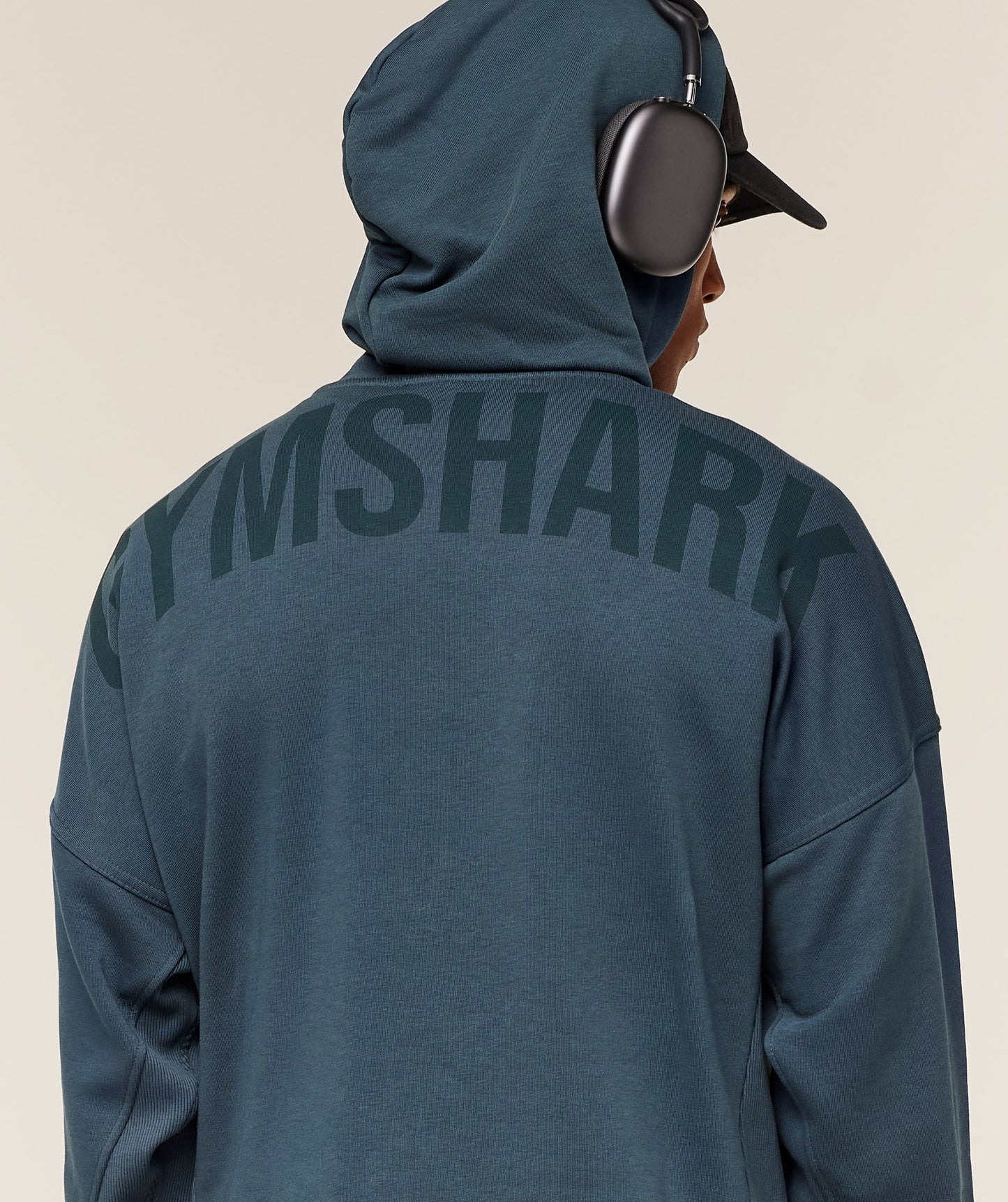 GS-0125 Power Oversized Hoodie - GS Stealth Blue