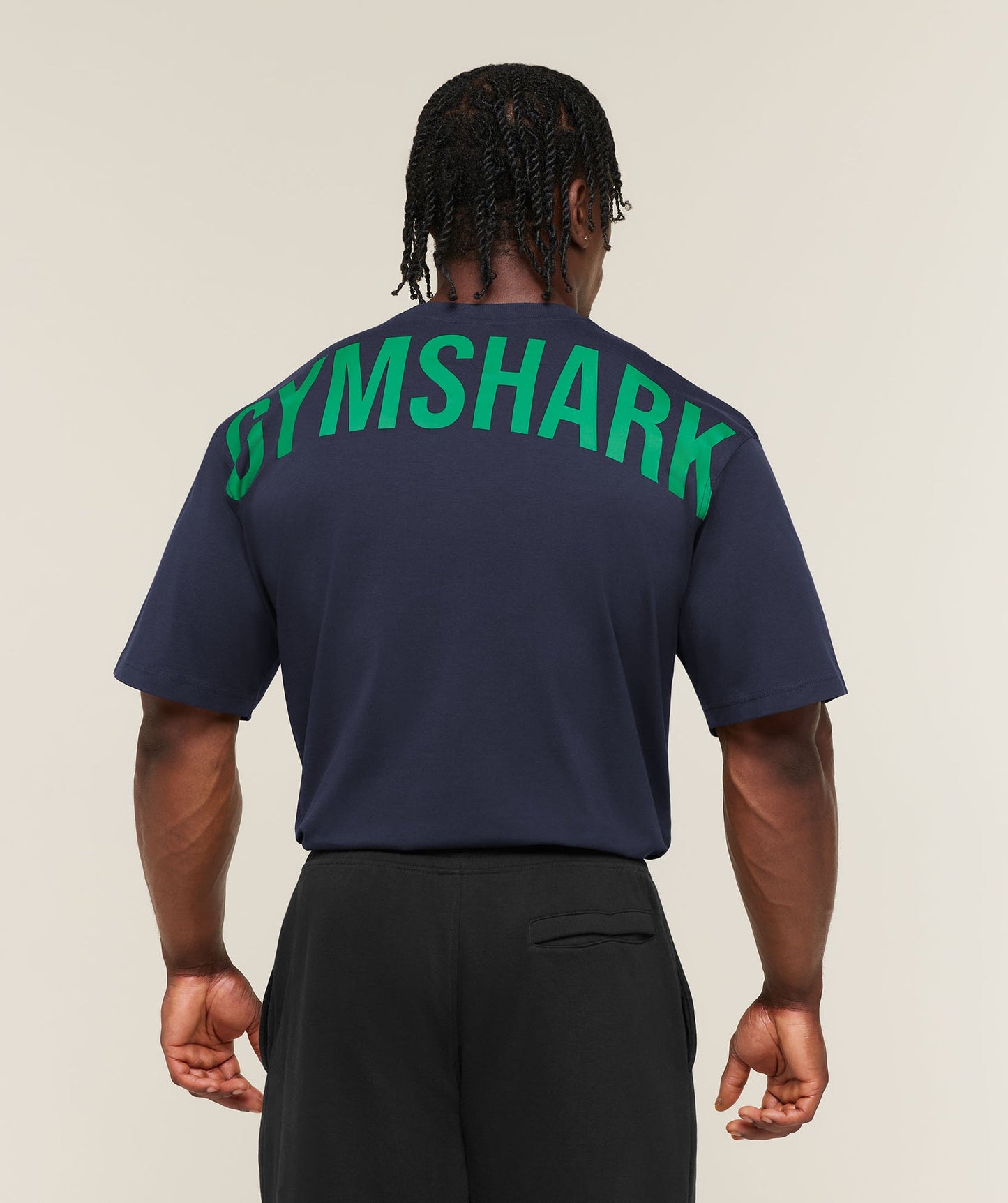 GS-0001 Power T-Shirt - Heavy Blue/Track Green