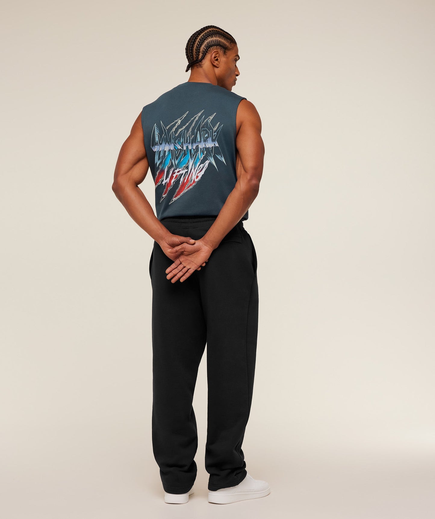 GS-0076 Eagle Band Style Graphic Tank - Gs Stealth Blue