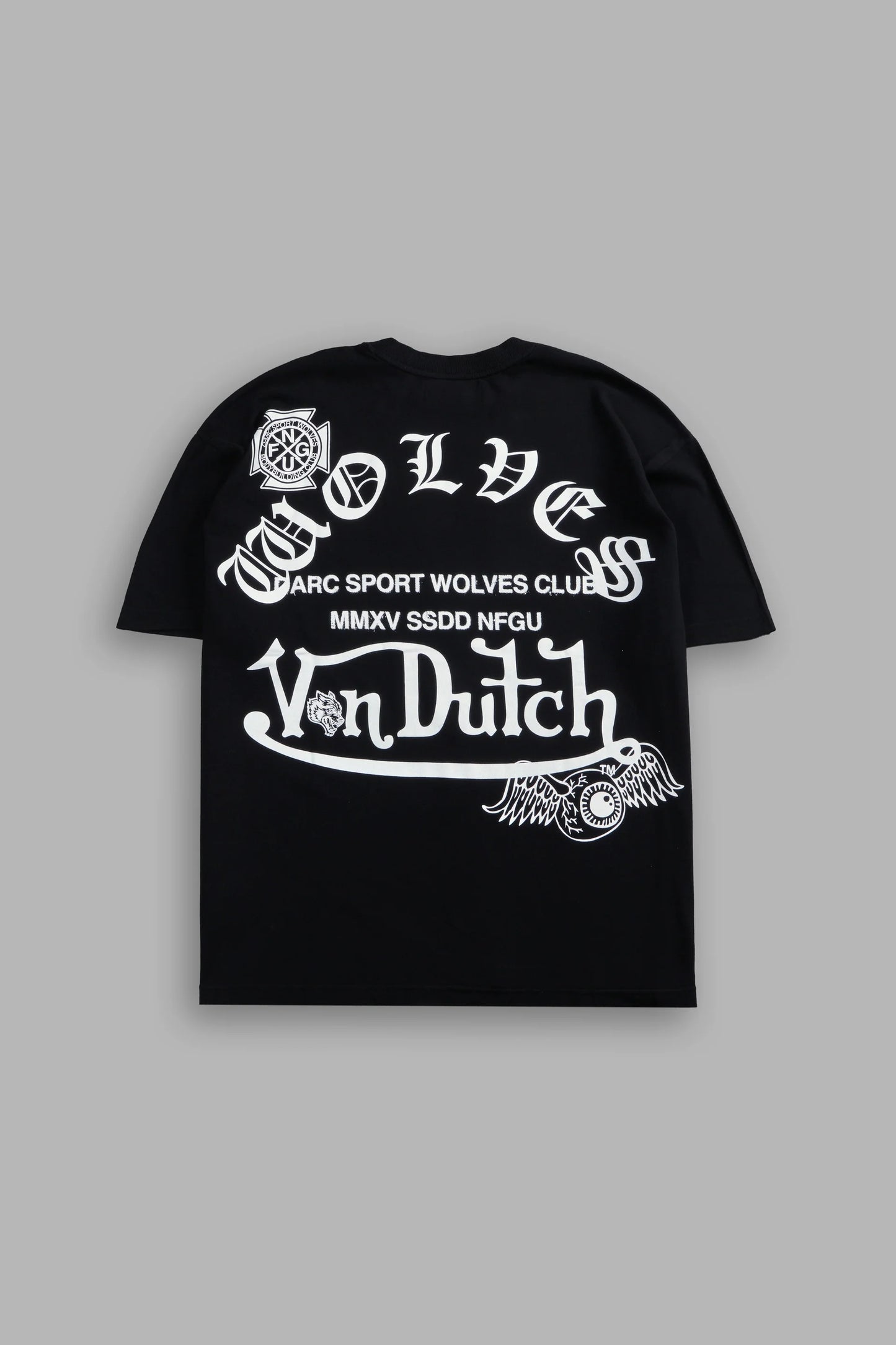 DS/VD-0129 DSVD Heritage Unisex Premium Oversized Tee in Black