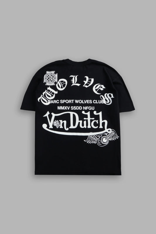 DS/VD-0129 DSVD Heritage Unisex Premium Oversized Tee in Black