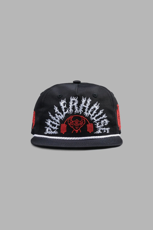DSA-0010 Powerhouse Paradise Hat in Black