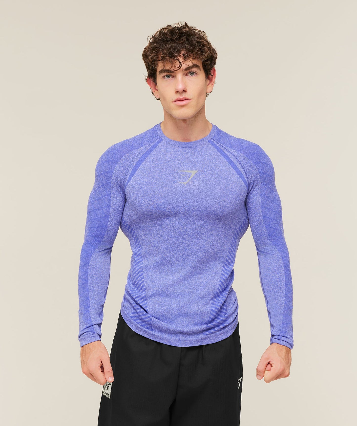 GS-0137 Devant Seamless Long Sleeve T-Shirt - Amethyst