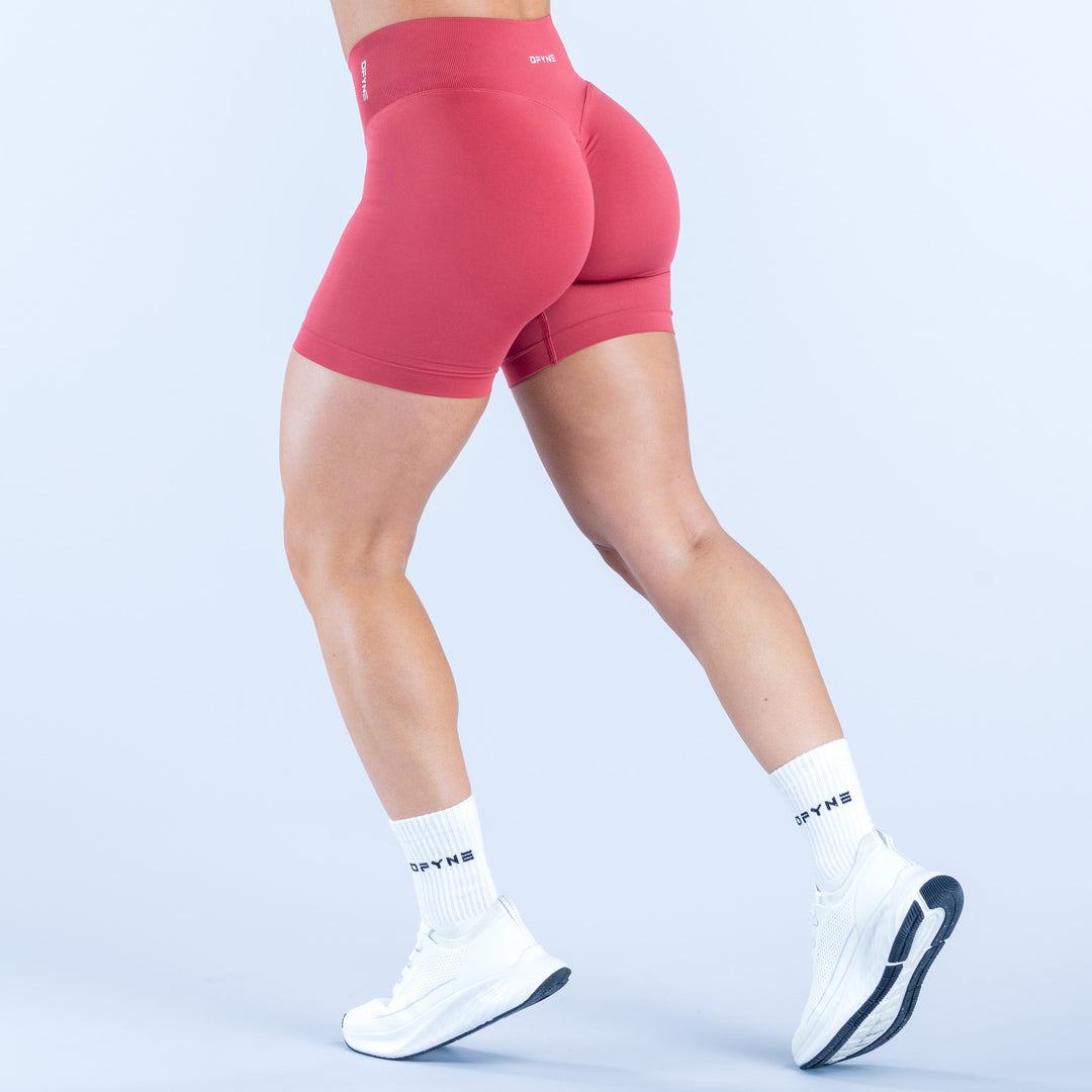 Defy Shorts | 4.5” Raspberry