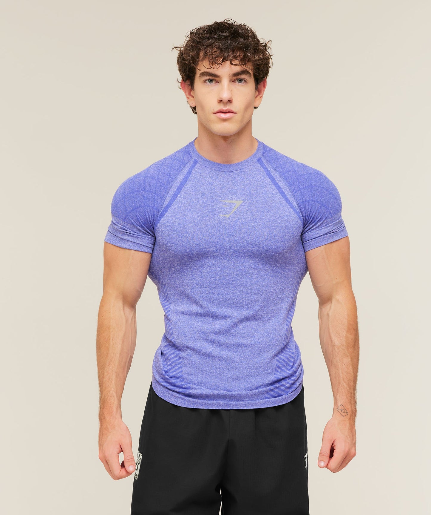 GS-0138 Devant Seamless T-Shirt - Amethyst