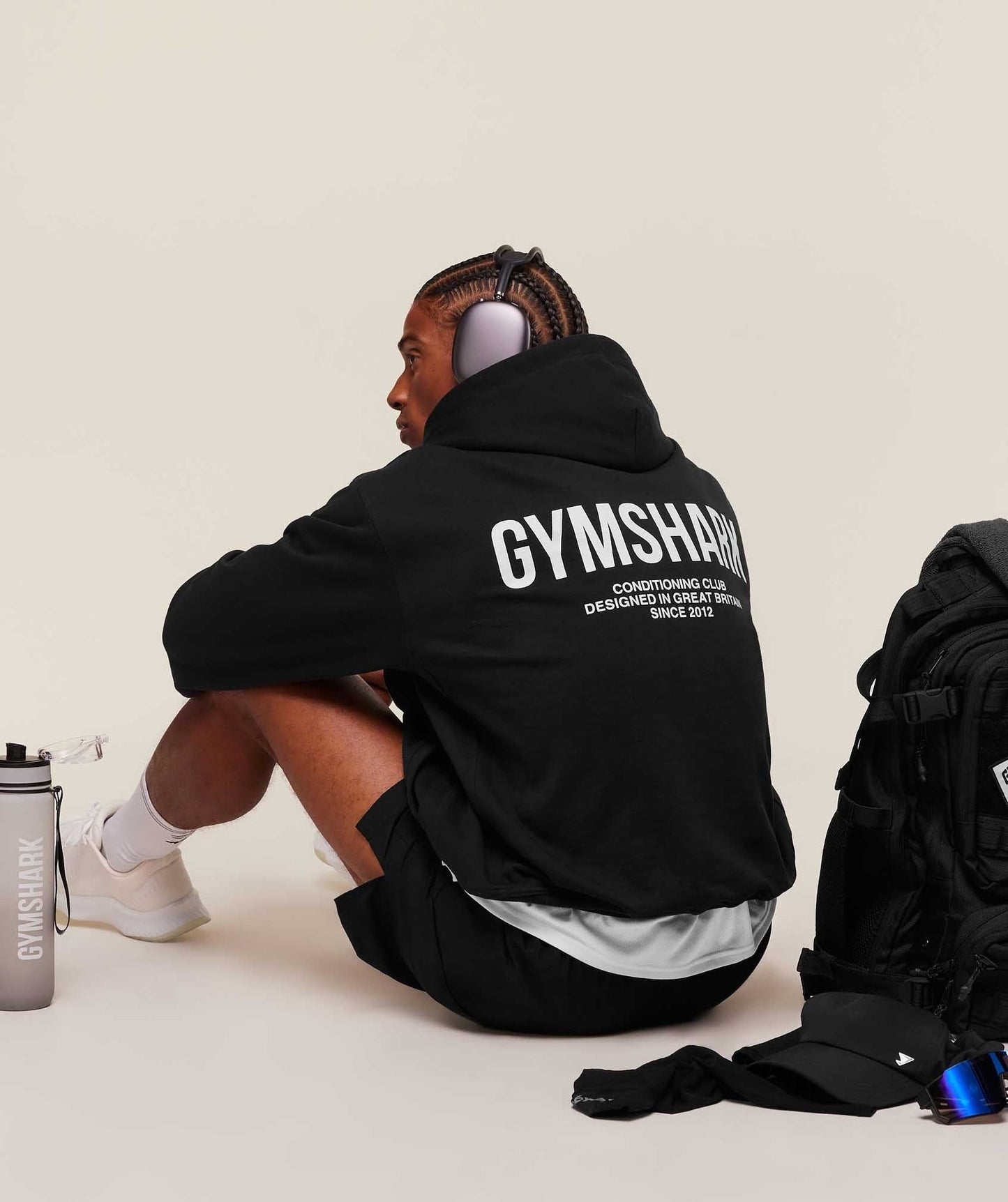 GS-0093 Conditioning Club Hoodie - Black