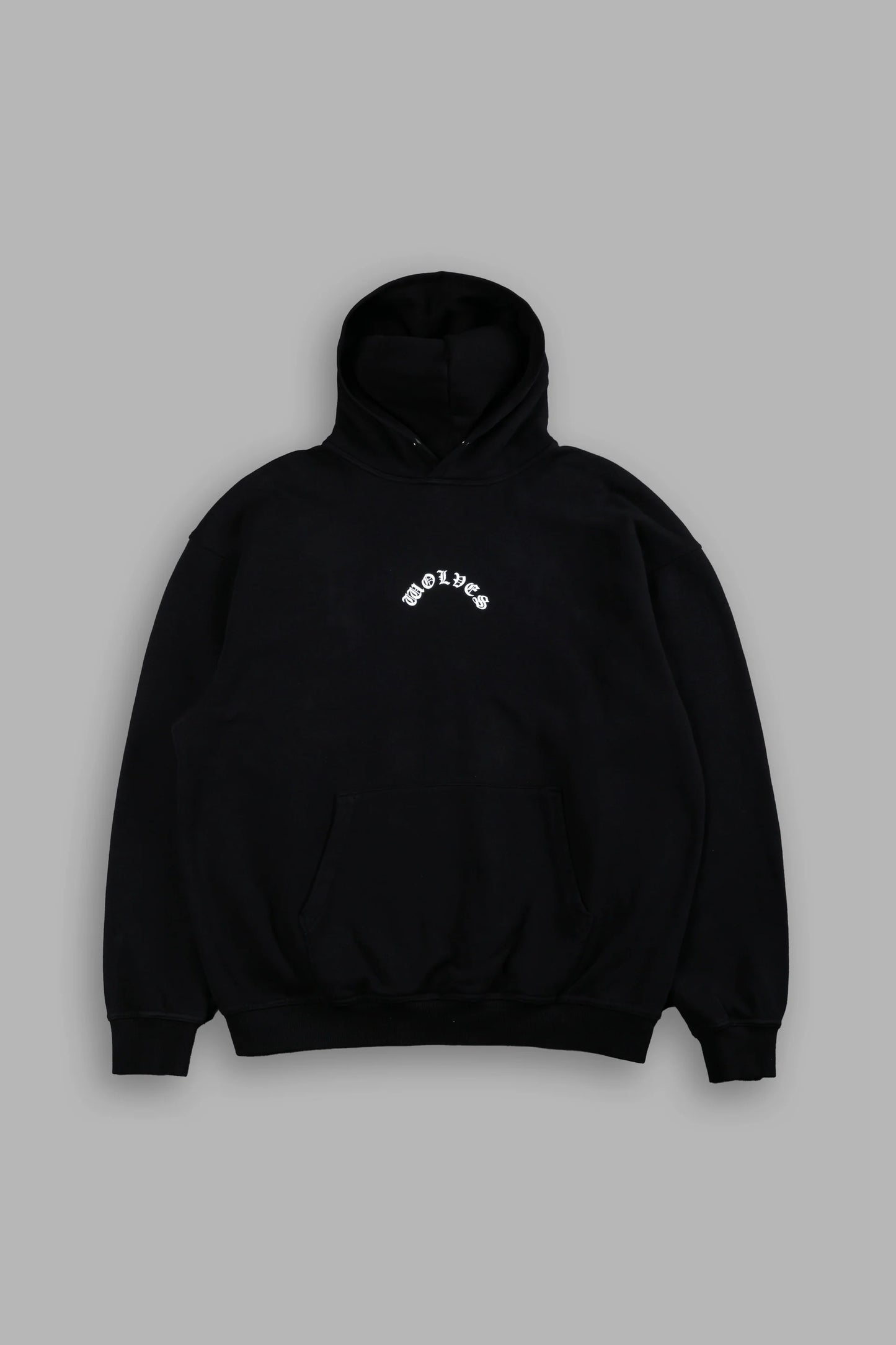 DS-0100 Crossed Hearts “Pierce” Hoodie in Black