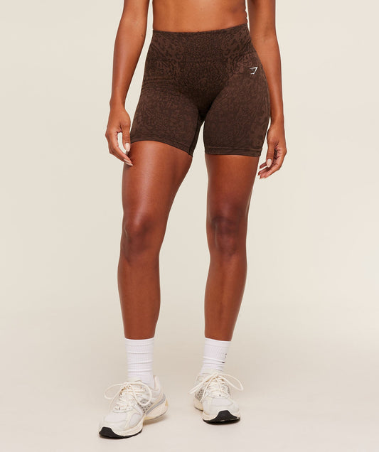 GSW-0079 Adapt Animal X Whitney Shorts - GS Archive Brown/GS Soft Brown