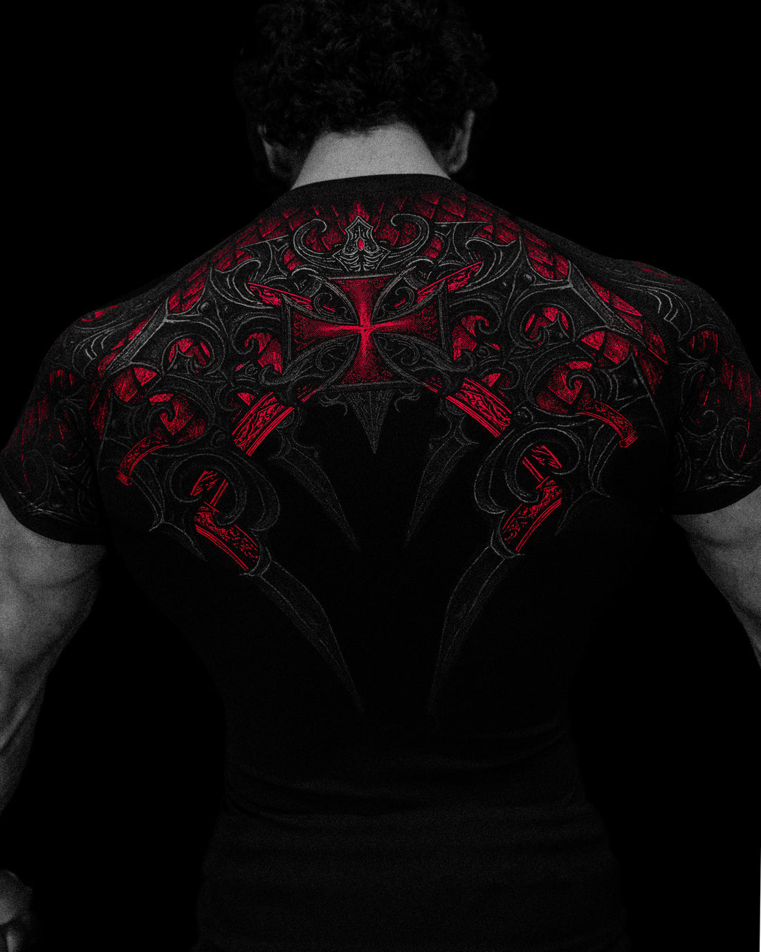 BD-0102 Void Tech™ Armored Short Sleeve Compression [NIGHTMARE]