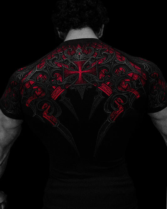 BD-0102 Void Tech™ Armored Short Sleeve Compression [NIGHTMARE]