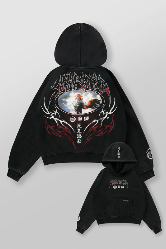 5068 - Demon Slayer: Kimetsu no Yaiba - Hoodies - Set Your Heart Ablaze