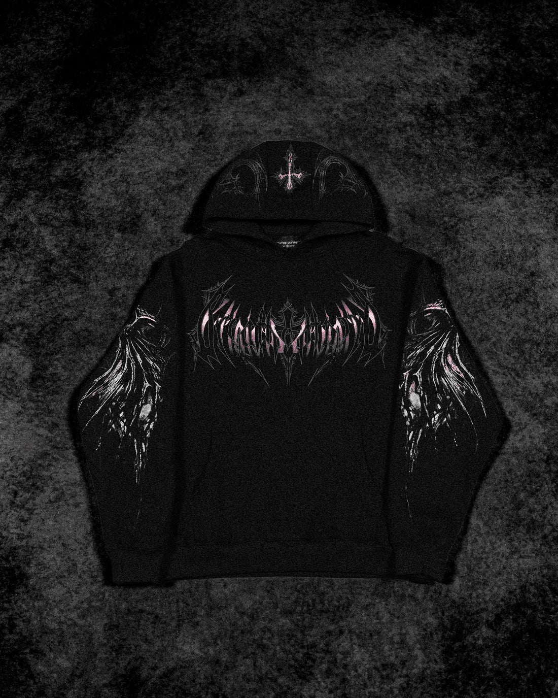 BD-0086 Nightfall Oversized Pullover Hoodie [BLOSSOM PINK]