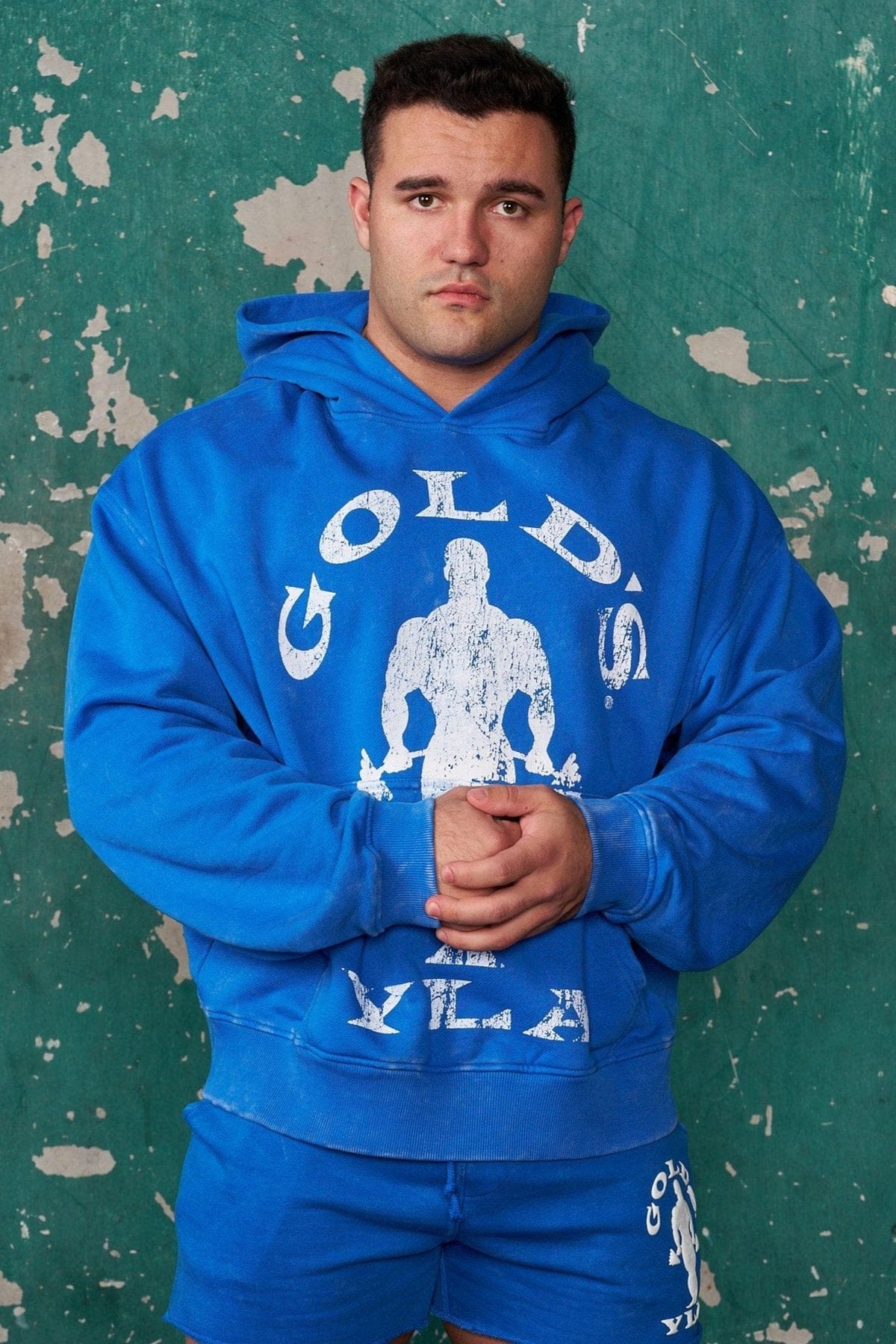 5161 - Golds Gym Classic Pullovers - Blue Wash