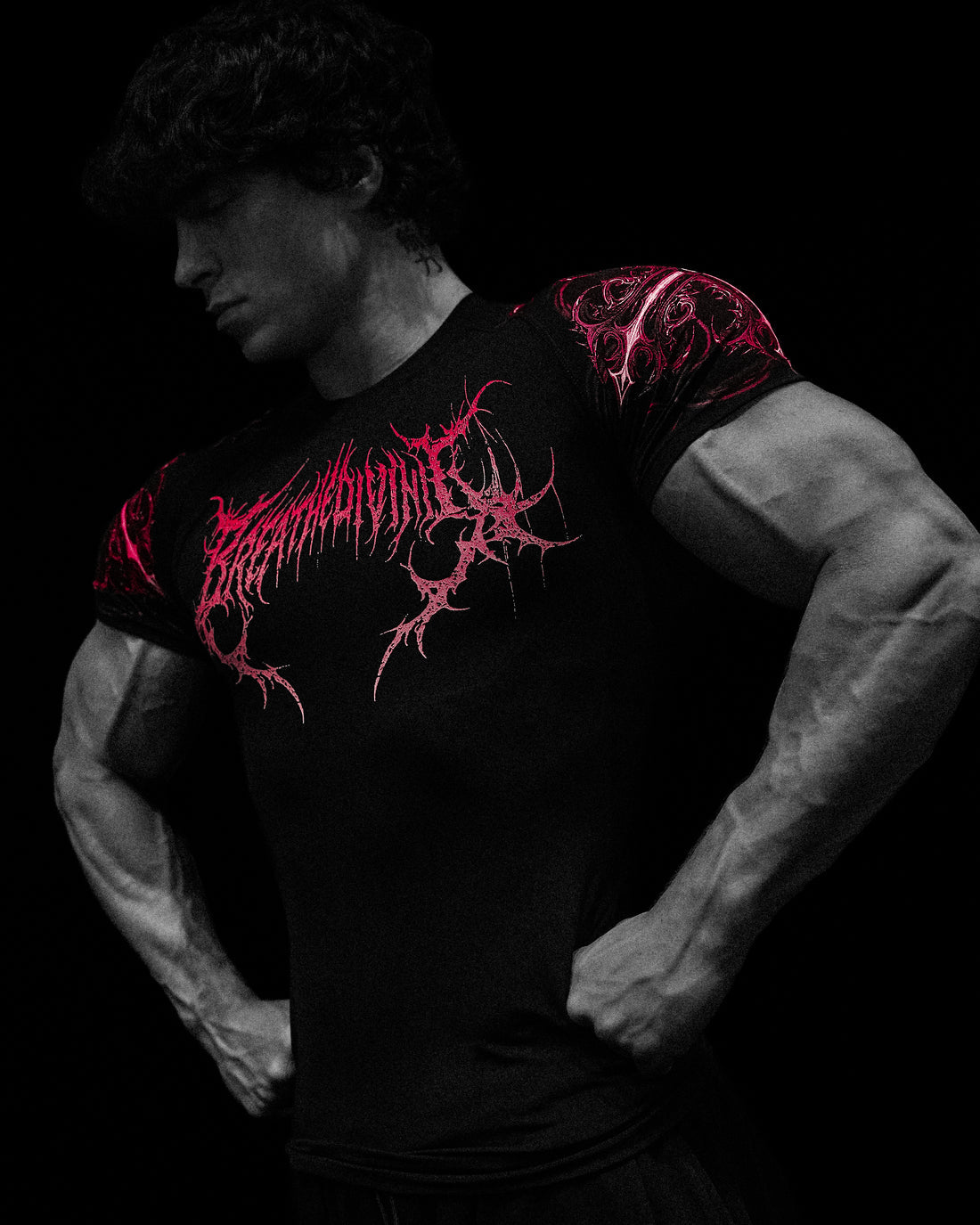 BD-0088 Void Tech™ Fallen Knight Short Sleeve Compression [RUBY]