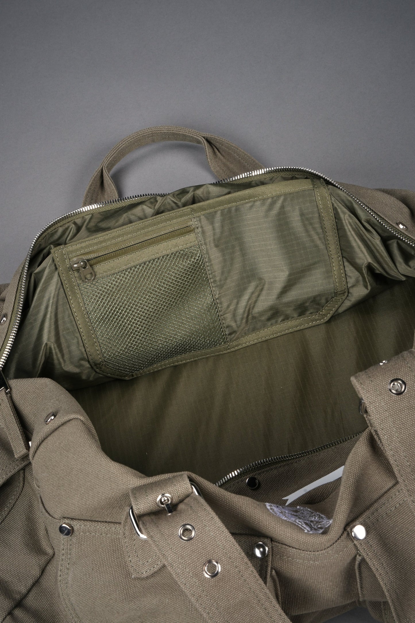 DSA-0015 OUR MANTRA DUFFLE BAG IN OLIVE