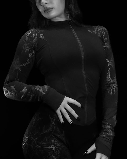 BD-0103 Women's Void Tech™ Nightreign Yoga Jacket [DARKNESS]
