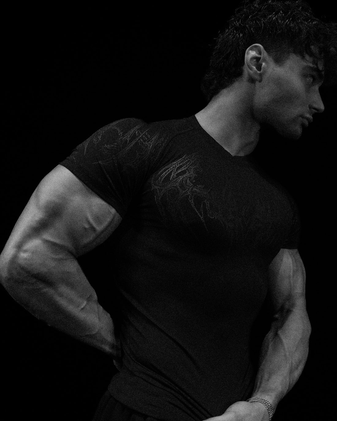 BD-0077 Void Tech™ Parasite Short Sleeve Compression [DARKNESS]