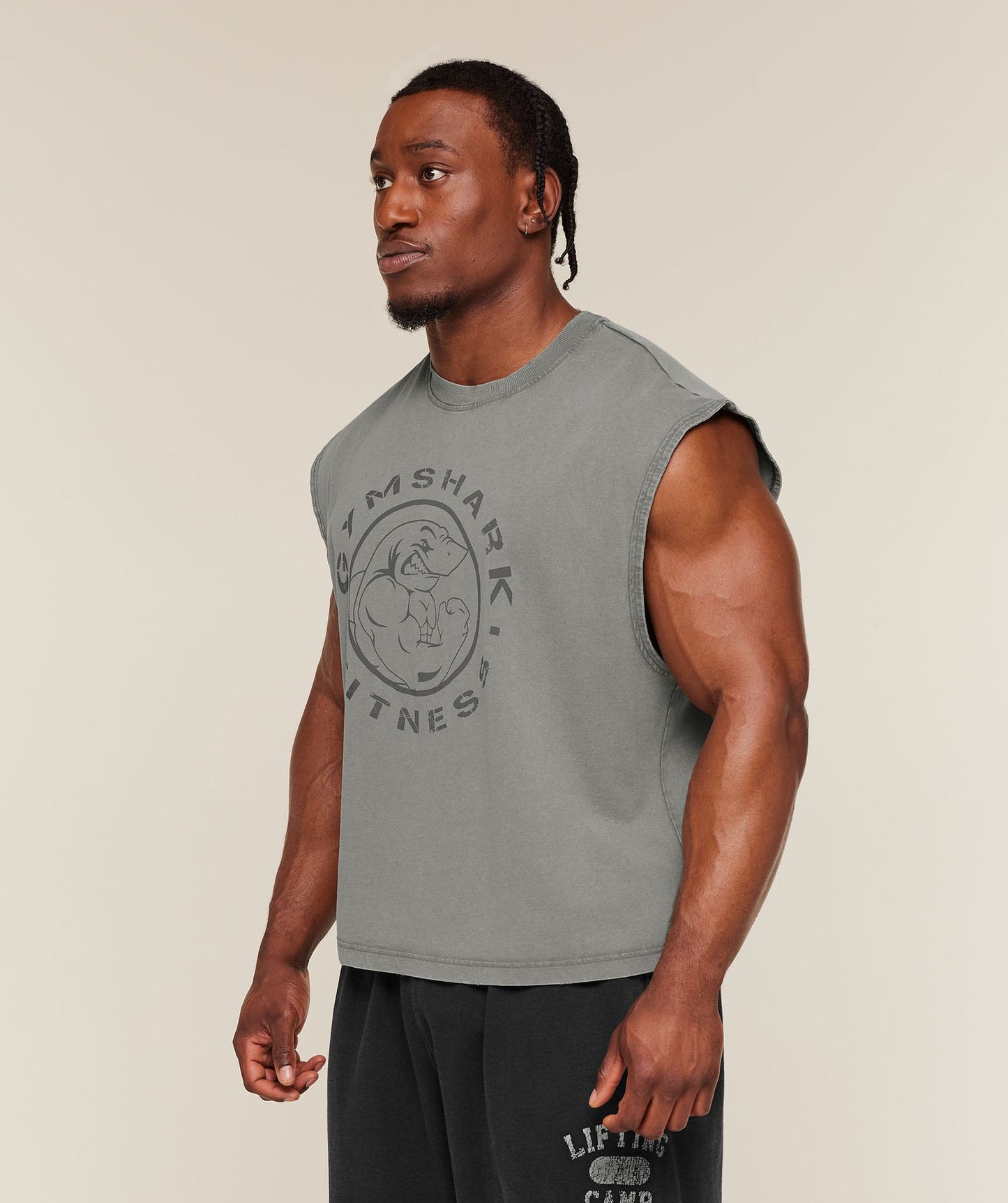 GS-0113 Vintage Legacy Tank - Ash Grey