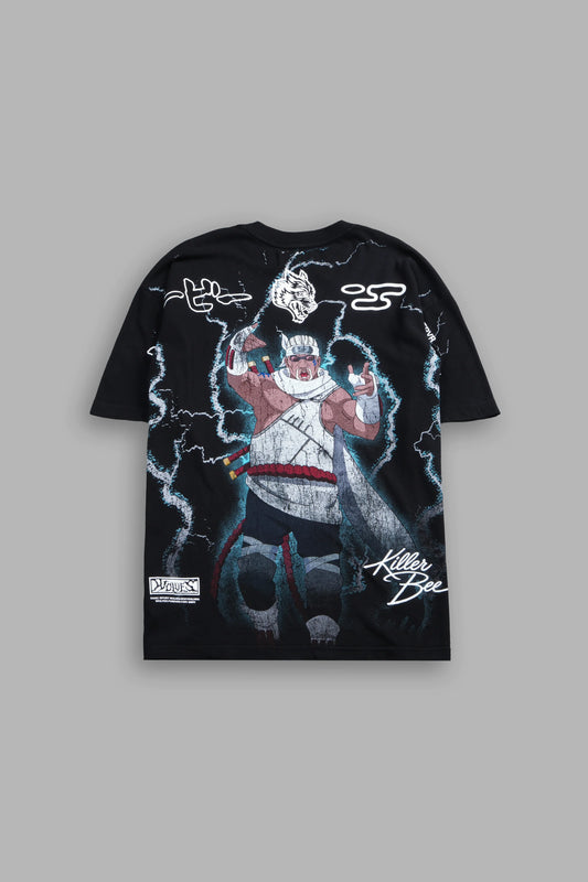 DS-0210 Killer Bee Premium Oversized Tee in Black