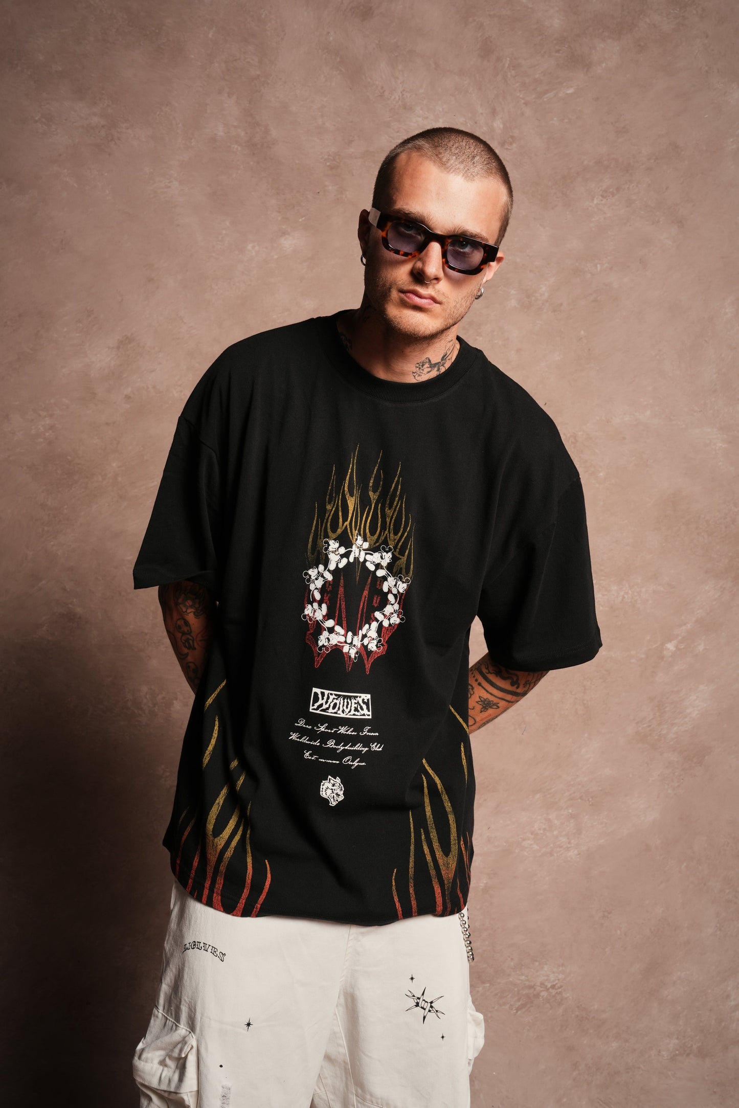 DS-0289 Mickey Forever Premium Oversized Tee in Black