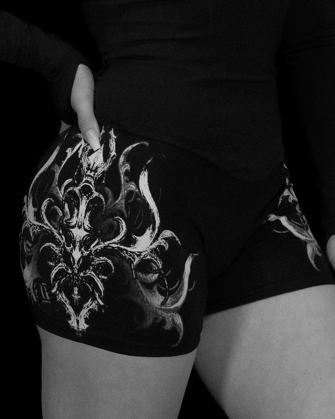 BD-0037 Void Tech™ Seamless Shorts [VOID BLACK] - Womens