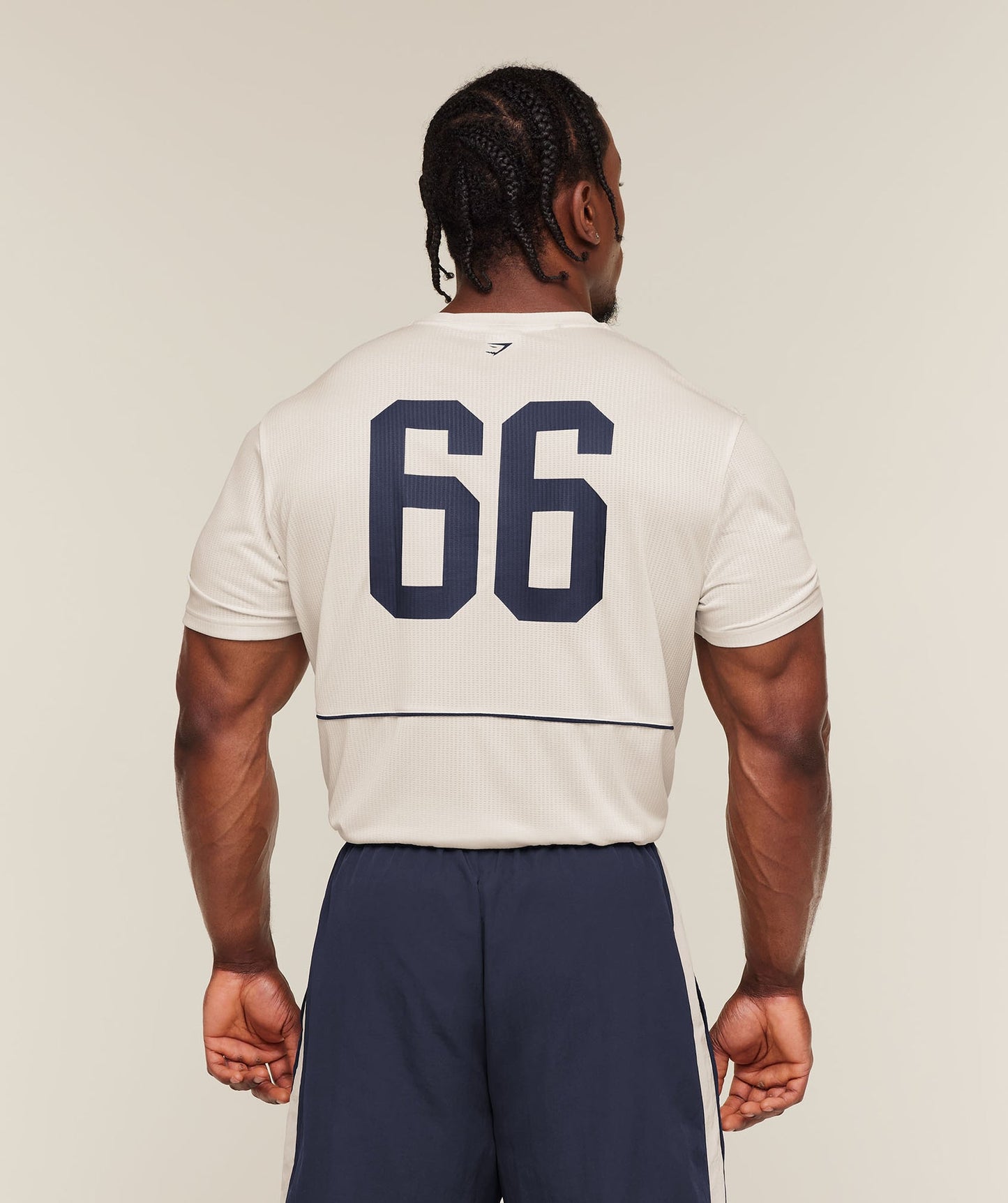 GS-0116 Collegiate Tech T-Shirt - Soft White