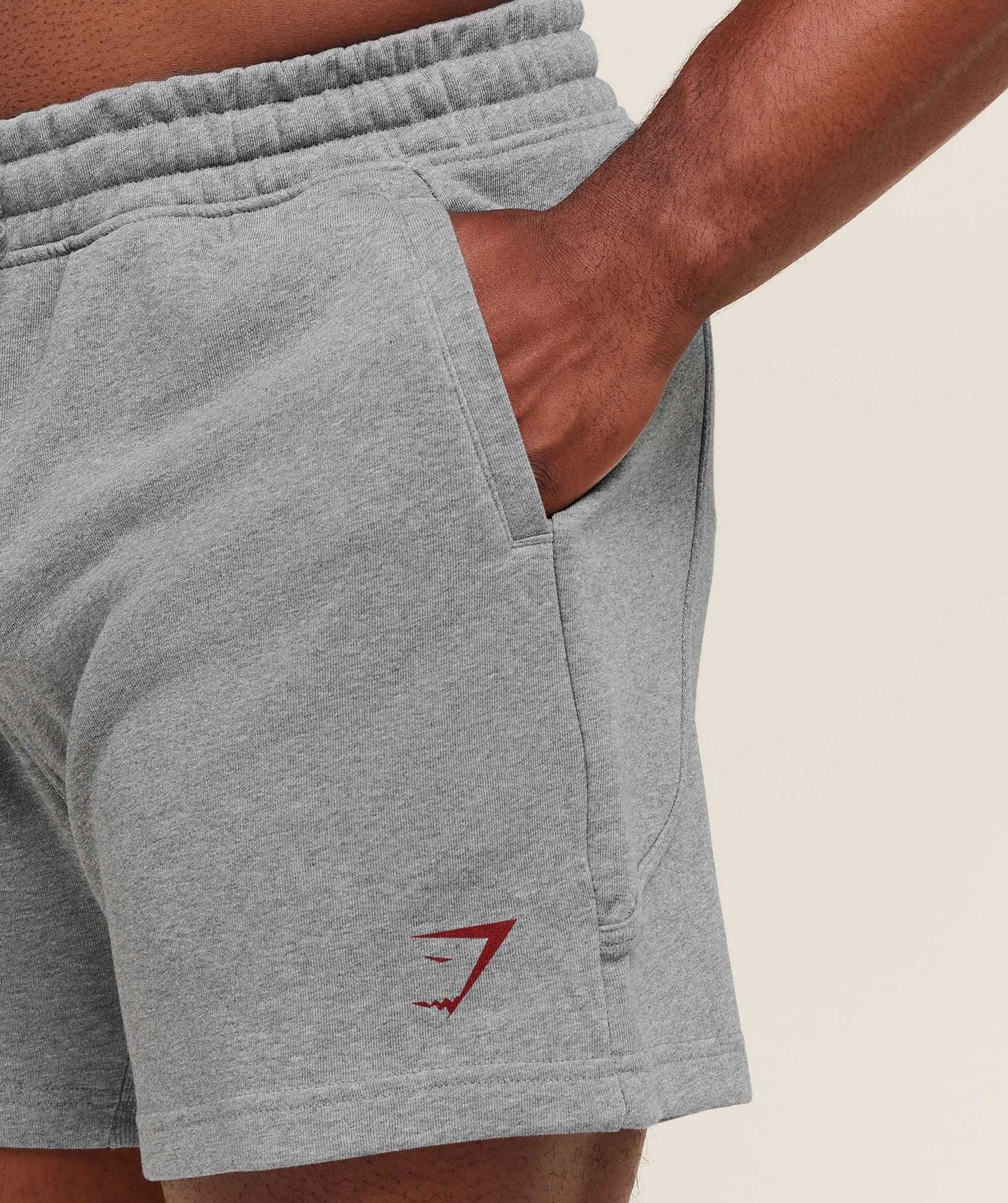 GS-0052 Power 5" Shorts - Charcoal Core Marl