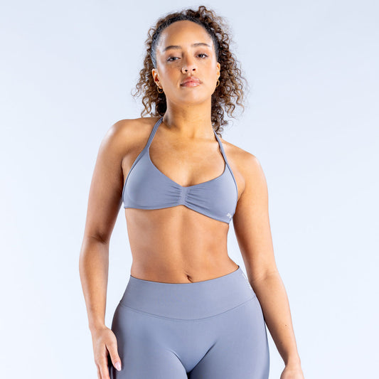 Impact Strappy Bra | Graphite