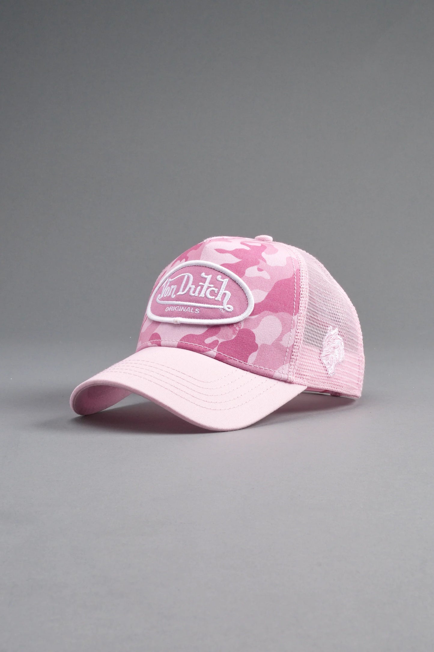 DSA/VD-0009 DSVD Collab Trucker Hat in DSVD Bubblegum Camo