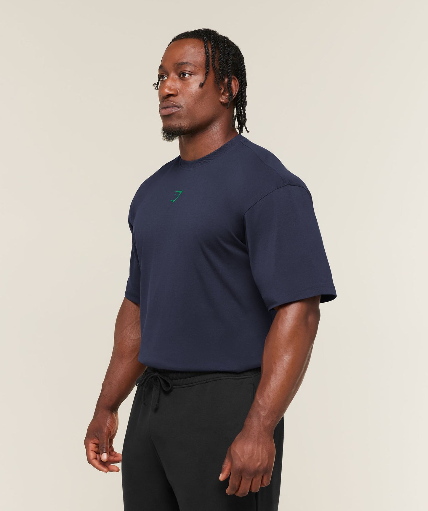 GS-0001 Power T-Shirt - Heavy Blue/Track Green