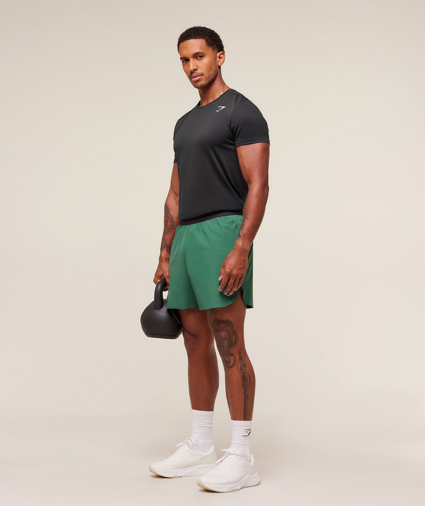 GS-0017 Fit Repeat 6" Shorts - Lift Green
