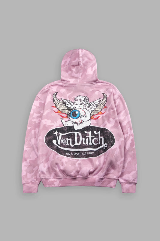 DS/VD-0169 Von Wild Pierce Hoodie in DSVD Bubblegum Camo