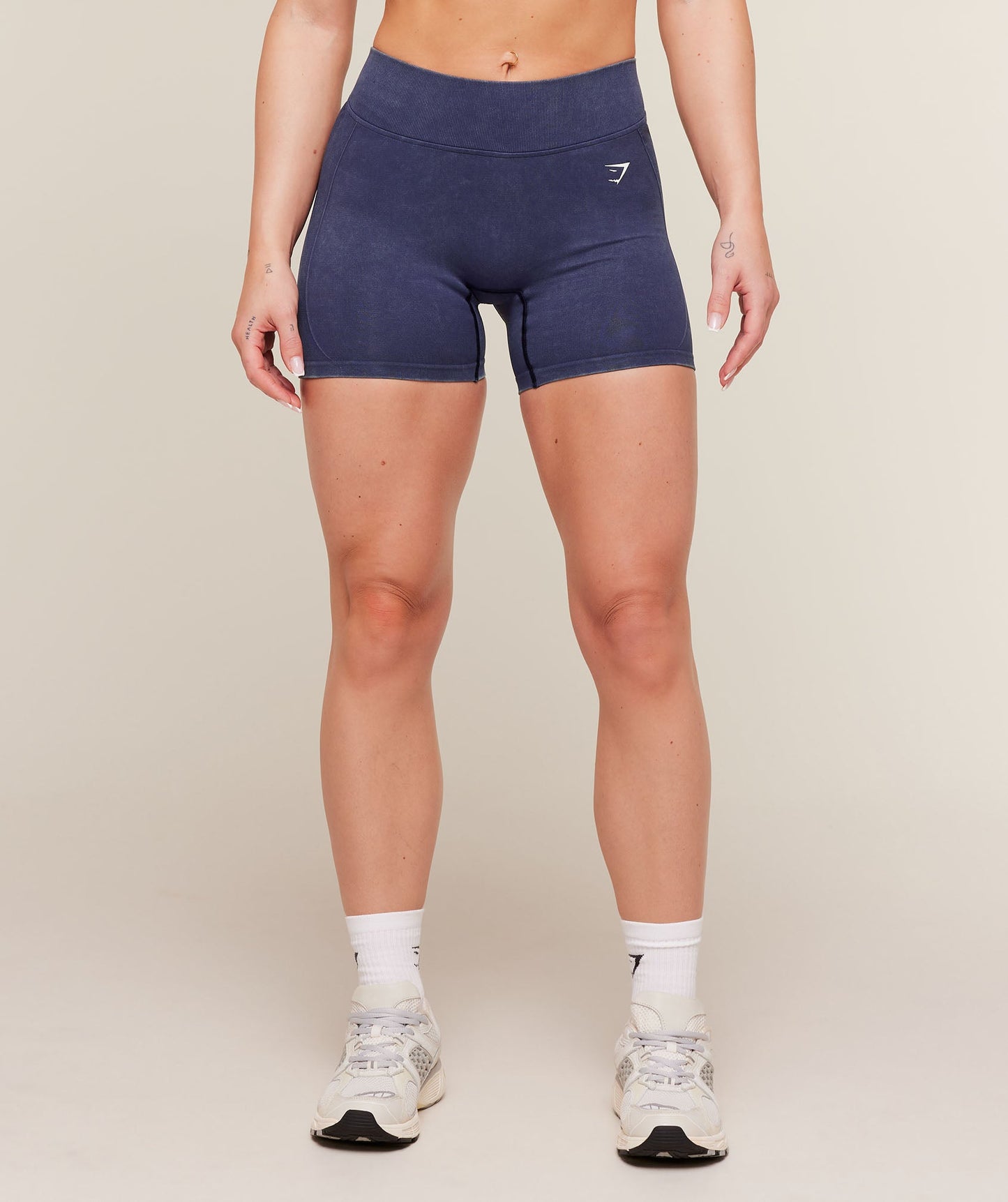 GSW-0126 Gymshark x Bratz Shorts - Indigo Purple/Wash