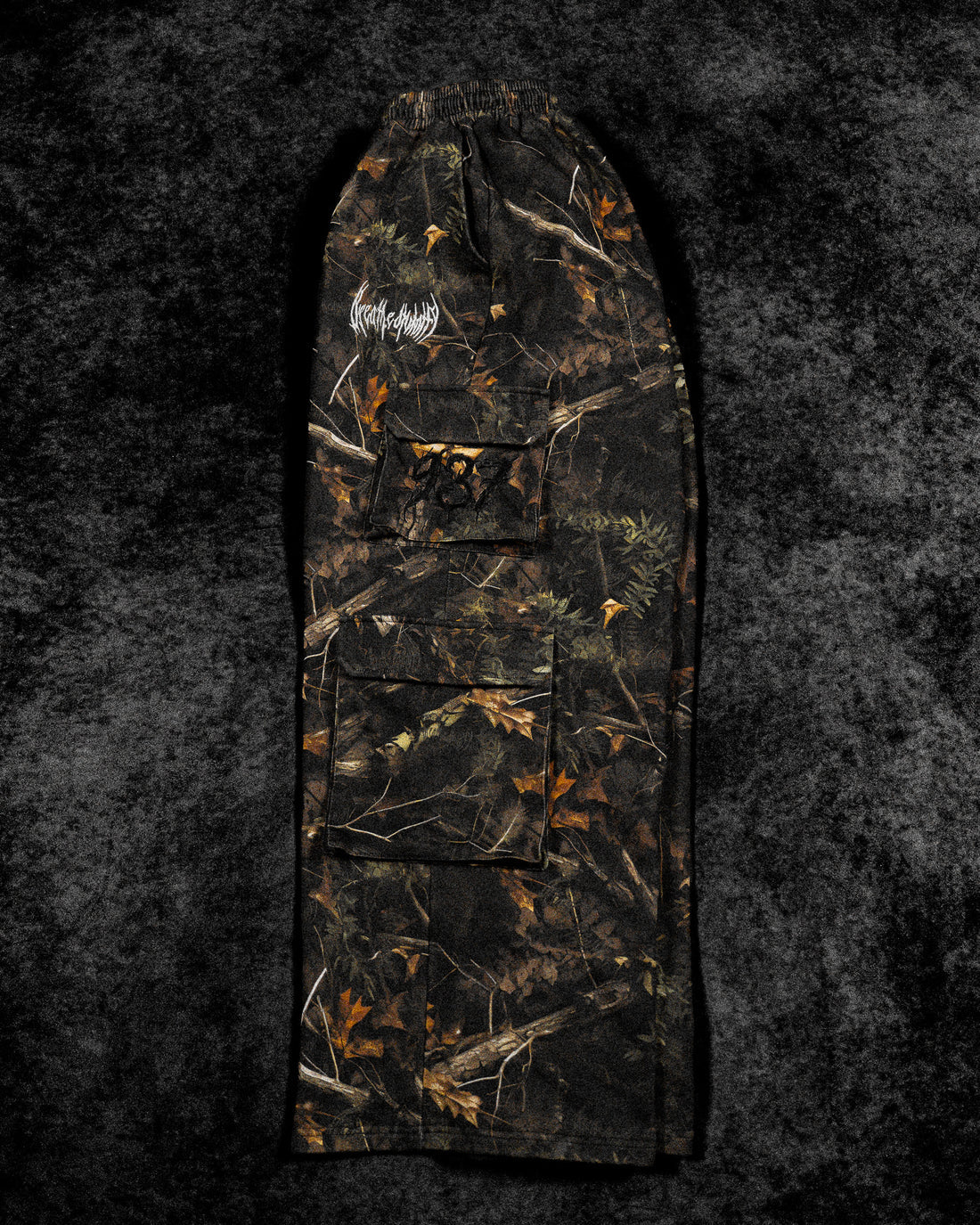 BD-0105 Camo Oversized Luxury Cargos [OVERGROWTH CAMO]