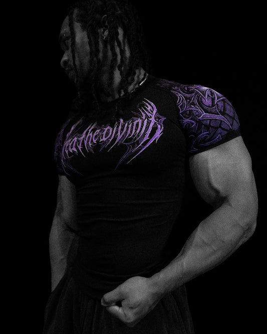 BD-0102 Void Tech™ Armored Short Sleeve Compression [AMETHYST]