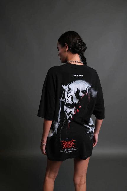 DS/SW-0027 Maul Dark Rage “Side-by-Side” Series Premium Tee in Black