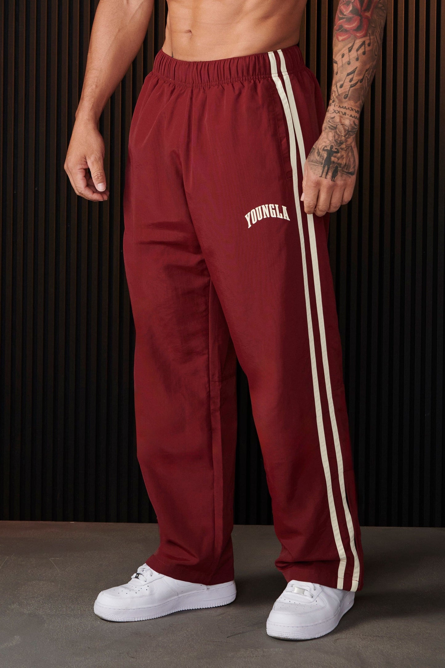 249 - Flagship Track Pants - Burgundy