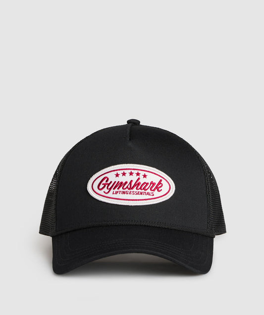 GSA-0051 - Trucker Cap - Black