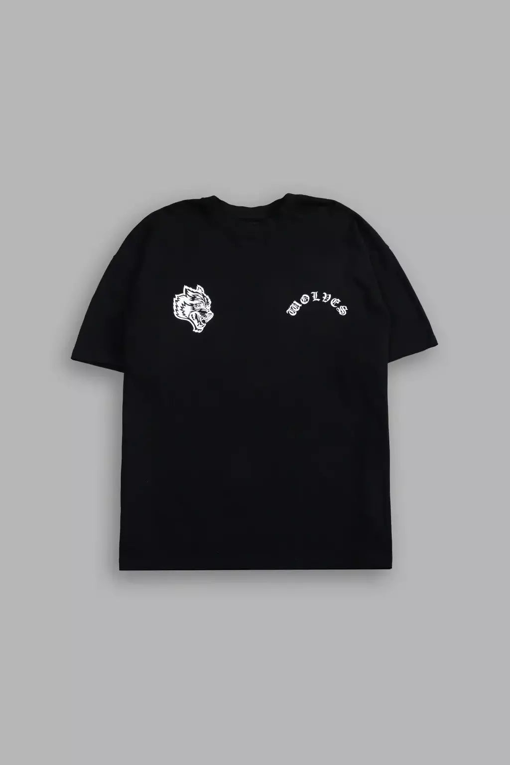 DS-0034 Wolverine Chopper “Premium” Oversized Tee in Black
