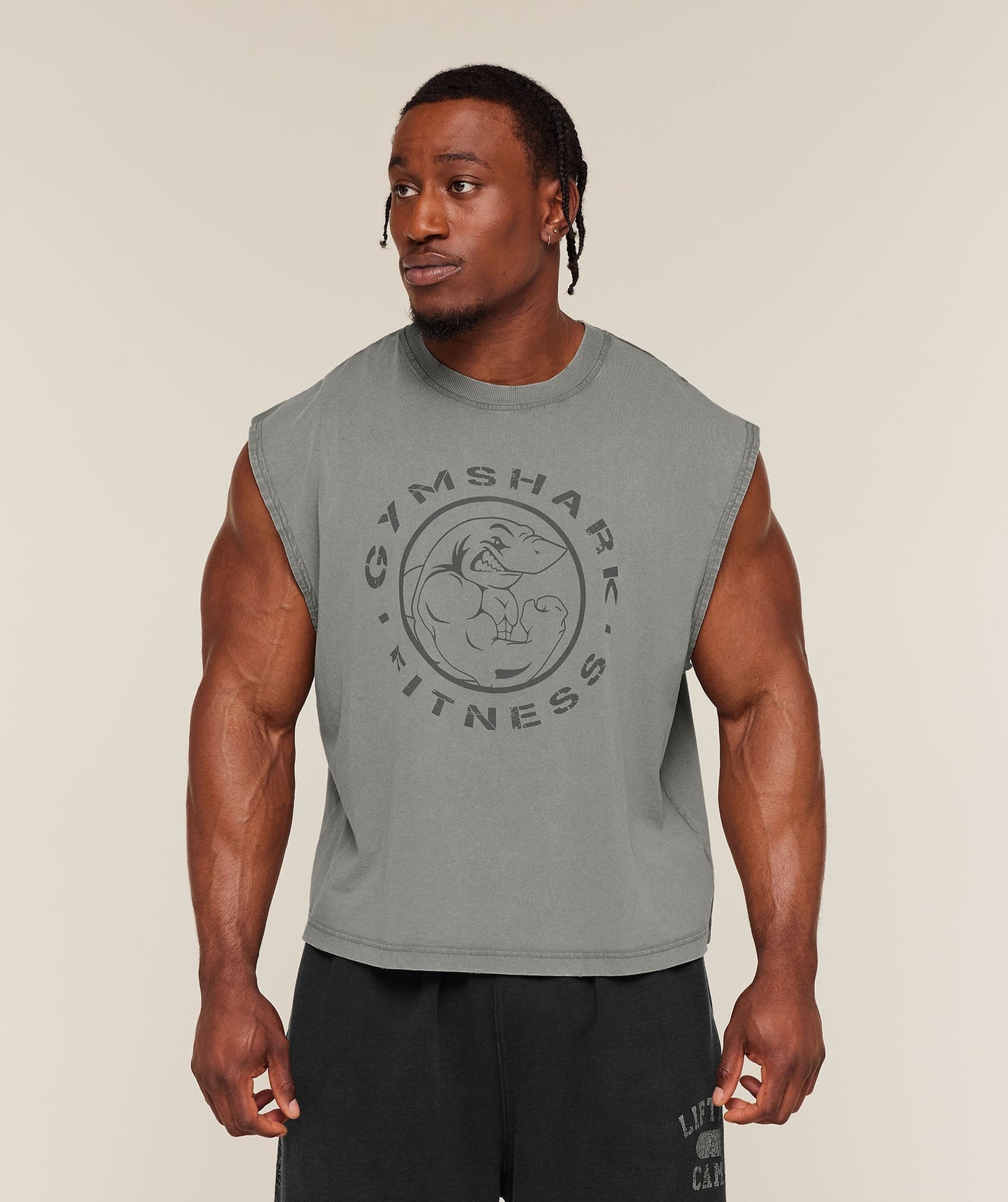 GS-0113 Vintage Legacy Tank - Ash Grey